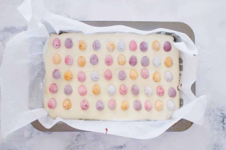 Chocolate Hedgehog Easter Slice Bake Play Smile