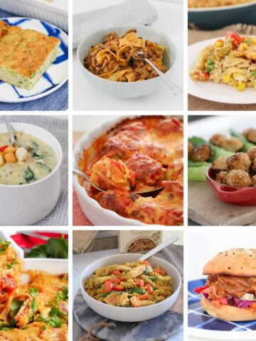 Our collection of 30+ freezer meals are budget-friendly and made from basic ingredients... pastas, lasagne, soups, slow cooker meals, vegetarian options, quiches, tarts and more!