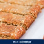 Our classic ANZAC Slice takes just 10 minutes to prepare and is perfect for lunchbox snacks! Chewy, sweet and oh-so-delicious (just like your favourite ANZAC biscuits!).