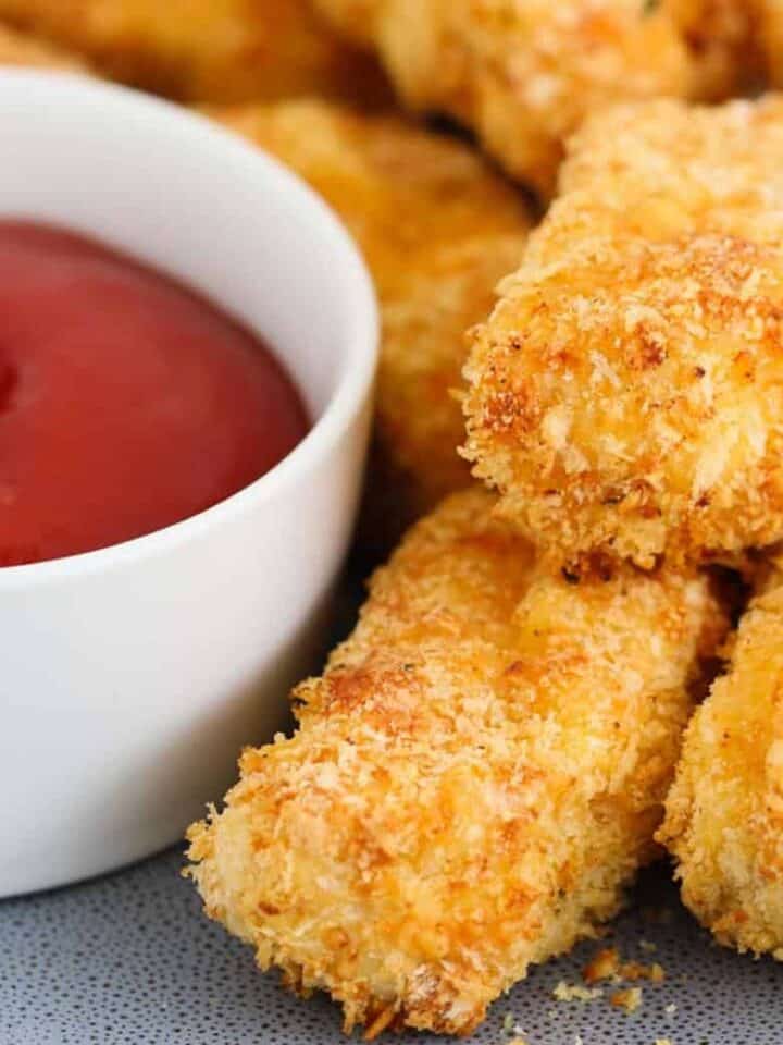 Healthy Veggie Chicken Nuggets Oven Baked Bake Play Smile