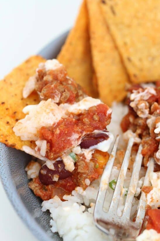 Slow Cooker Chilli Con Carne Bake Play Smile