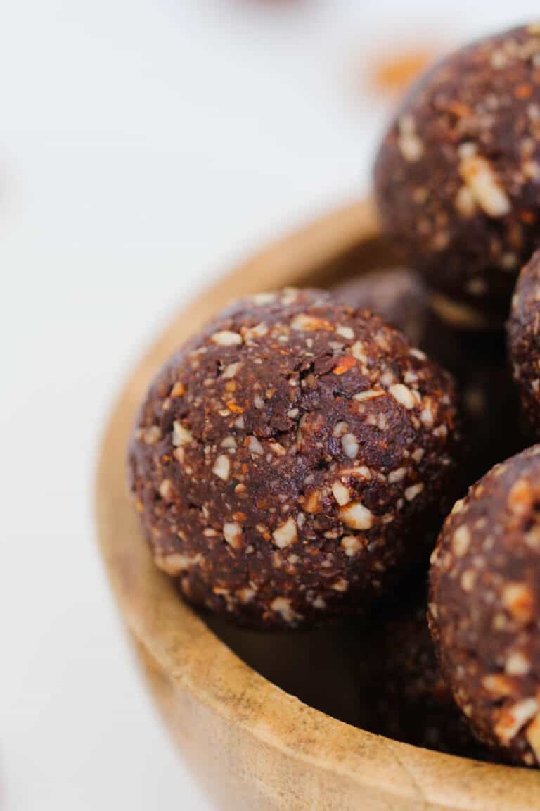 Healthy Double Chocolate Protein Balls Bake Play Smile