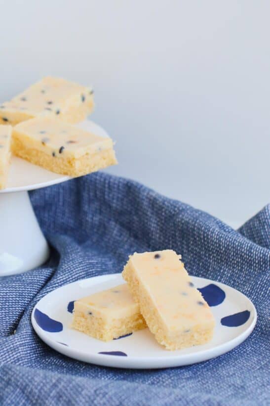 Passionfruit Slice | Old Fashioned Recipe - Bake Play Smile