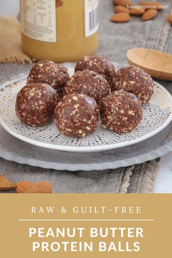 Peanut Butter Protein Balls Bake Play Smile