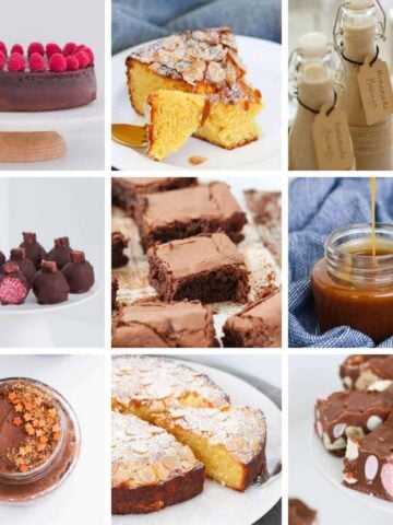 A collage of 9 gluten-free desserts.