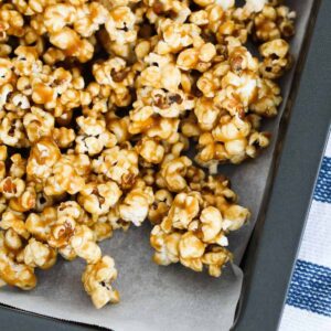 Salted caramel popcorn featured image