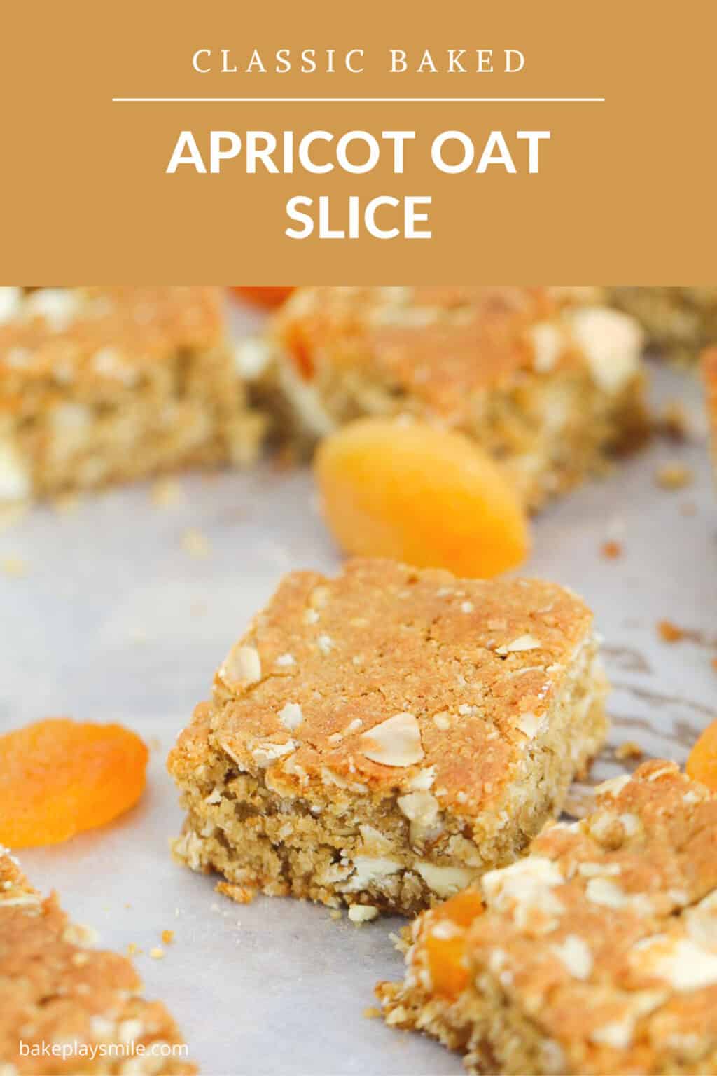 Apricot Oat Slice Bake Play Smile