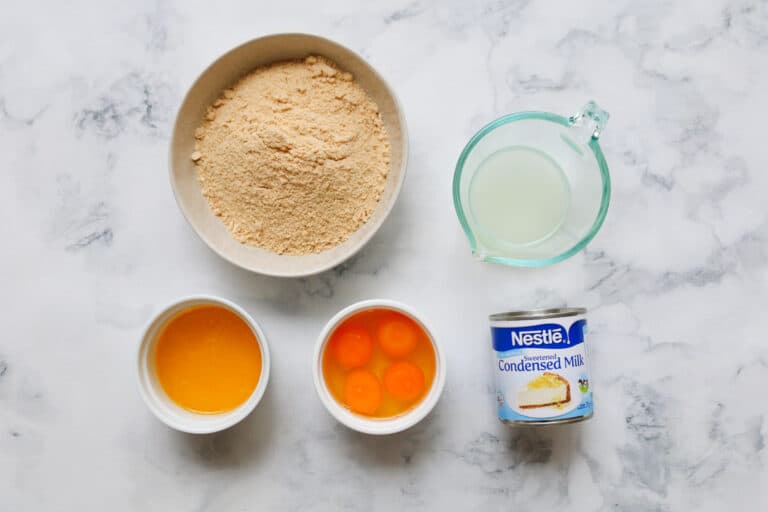 Creamy Lemon Slice 5 Ingredients Bake Play Smile