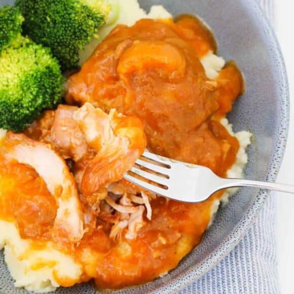 Slow Cooker Apricot Chicken