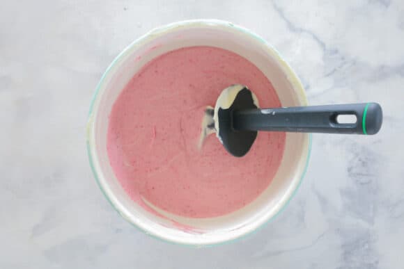 No Bake White Chocolate Raspberry Cheesecake - Bake Play Smile