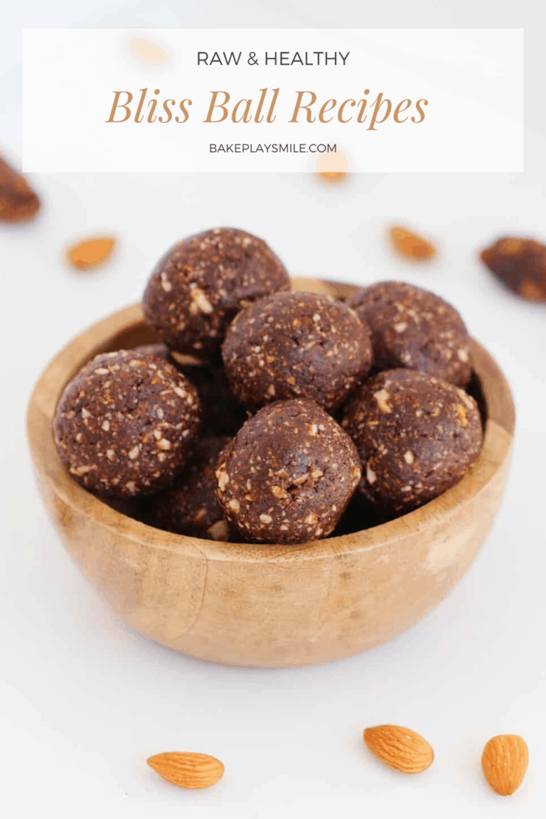 Healthy Bliss Ball Recipes Bake Play Smile