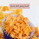 Cornflake Honey Joys in colourful paper cases.