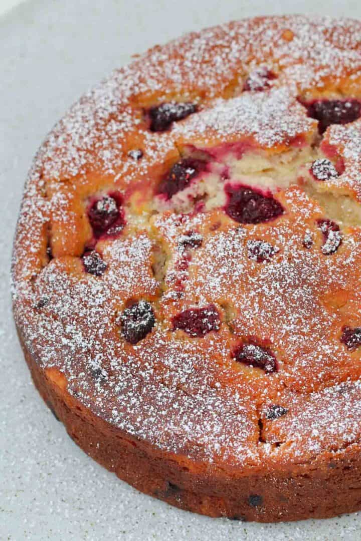 Raspberry Ricotta Cake - Bake Play Smile