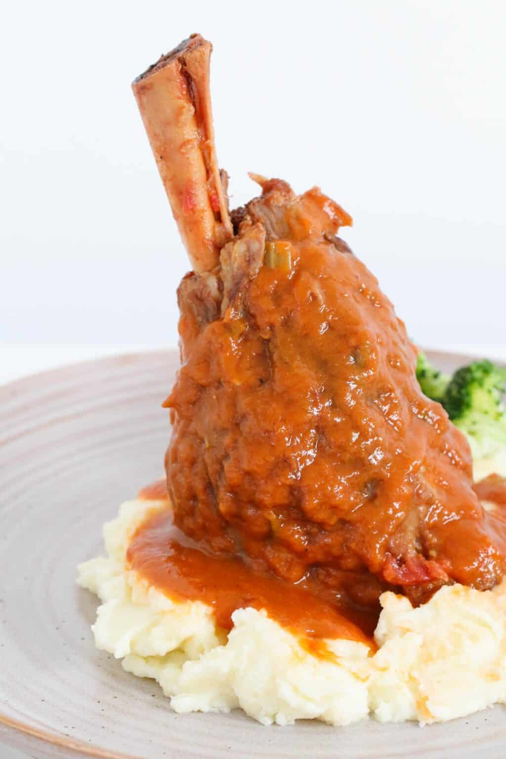 Slow Cooker Lamb Shanks - Bake Play Smile