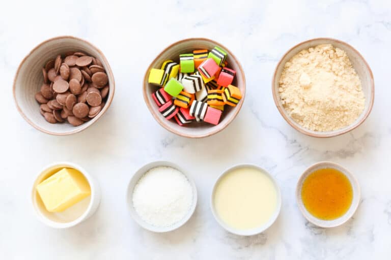 Licorice Allsort Slice NoBake Bake Play Smile