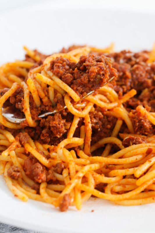 Spaghetti Bolognese BEST EVER! Bake Play Smile