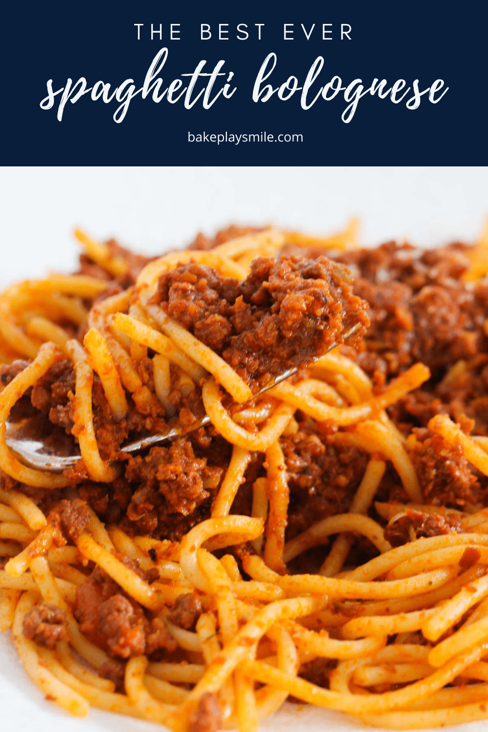 Spaghetti Bolognese | BEST EVER! - Bake Play Smile