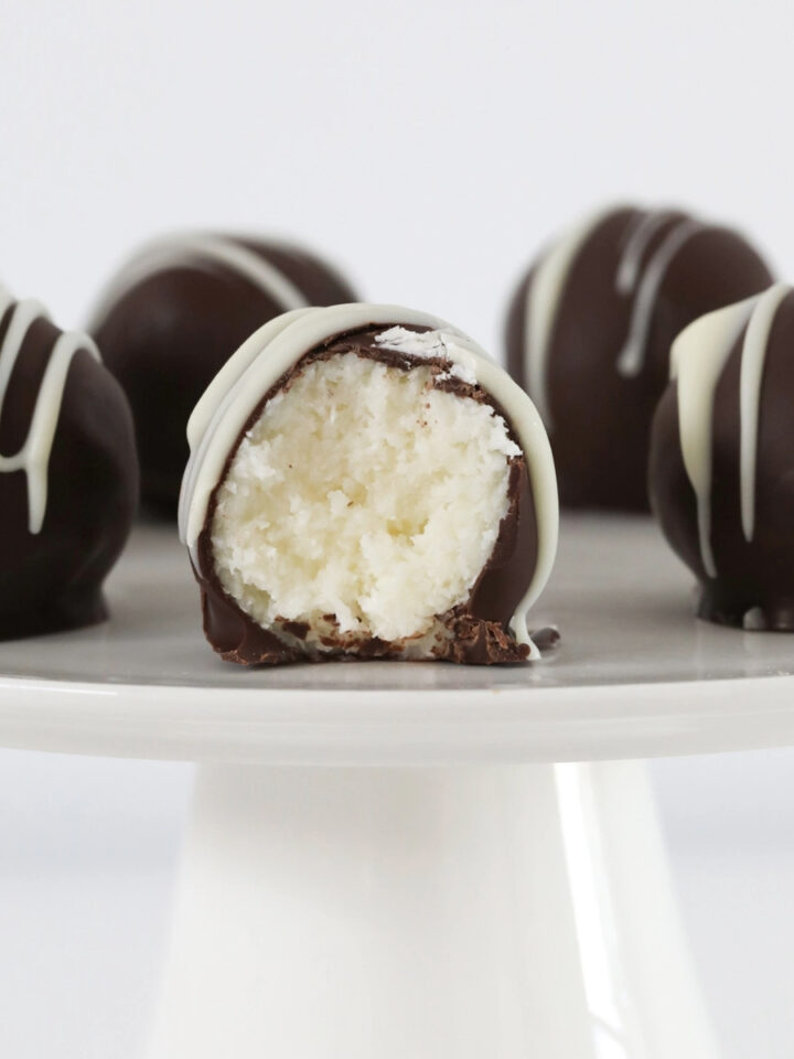 Chocolate Tim Tam Balls - Bake Play Smile