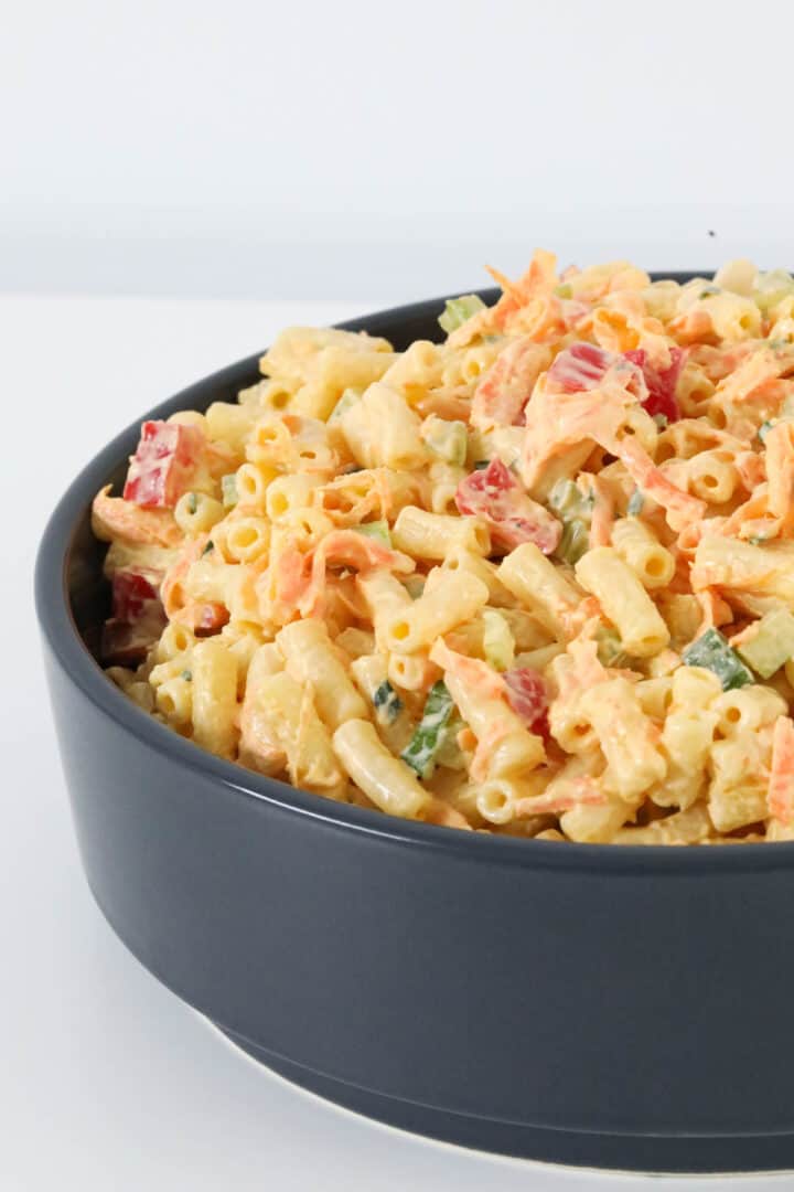 Creamy Pasta Salad With Mayo - Bake Play Smile