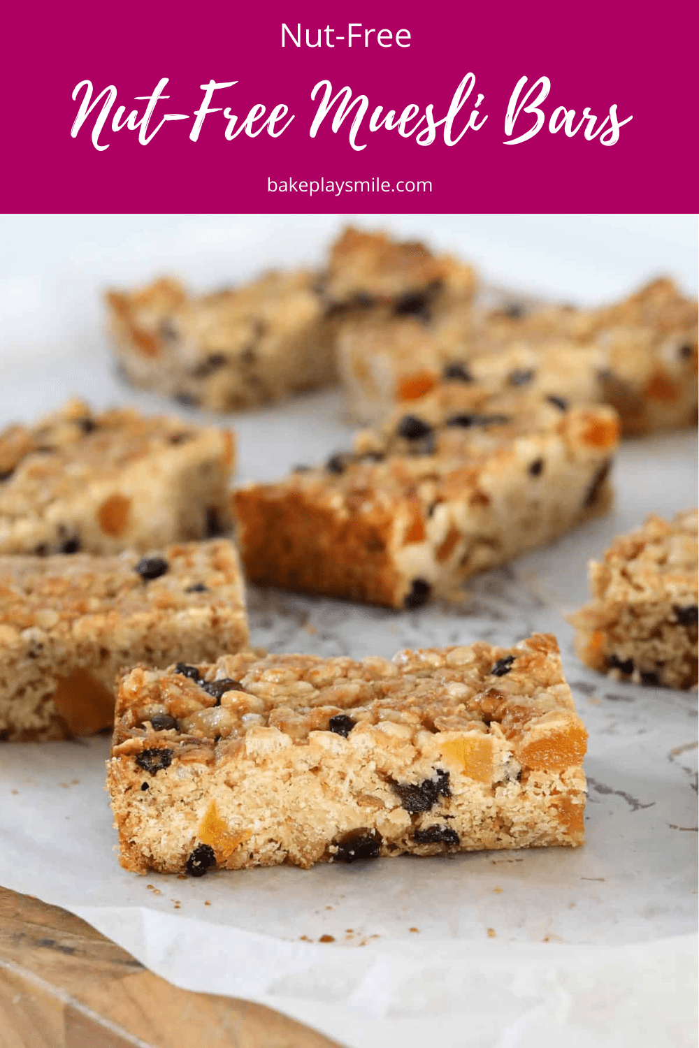 NutFree Muesli Bars Bake Play Smile