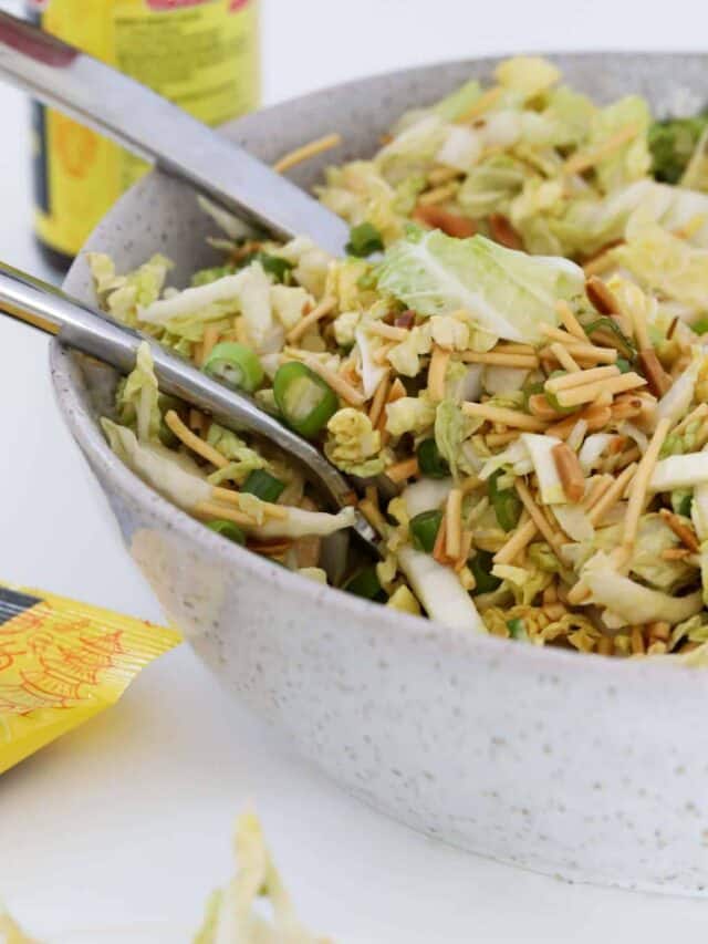 Crispy Noodle Salad Bake Play Smile