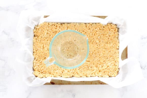 Caramilk Rice Bubble Slice - Bake Play Smile