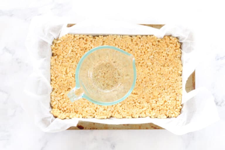 Caramilk Rice Bubble Slice - Bake Play Smile