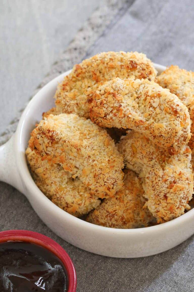 Healthy Veggie Chicken Nuggets Oven Baked Bake Play Smile