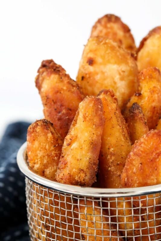 Crispy Potato Wedges Extra CRUNCHY!! Bake Play Smile