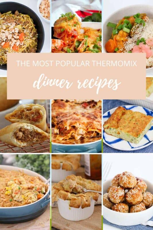 The BEST Thermomix Dinner Recipes Bake Play Smile