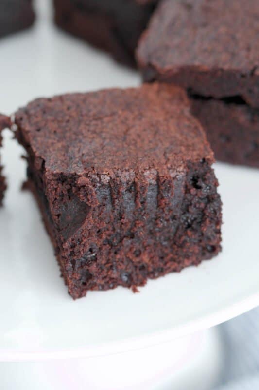 Easy Brownies with Cocoa Powder - Bake Play Smile