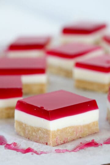 Easy Jelly Slice - Bake Play Smile