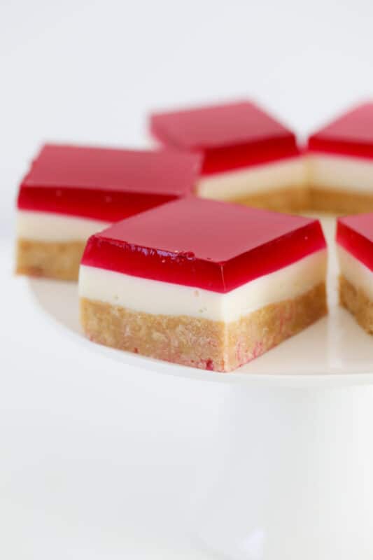 Easy Jelly Slice - Bake Play Smile