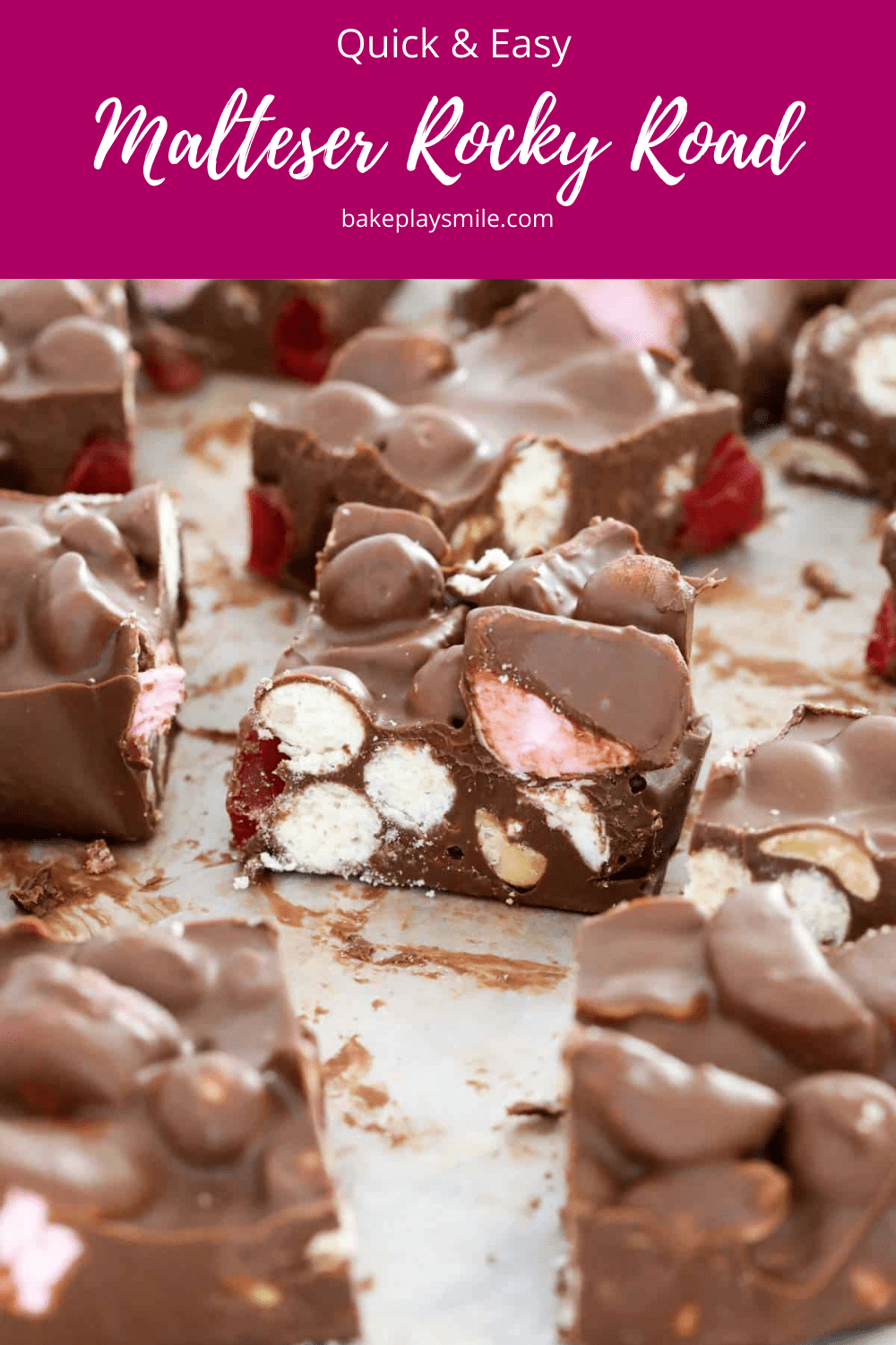 Malteser Rocky Road Bake Play Smile