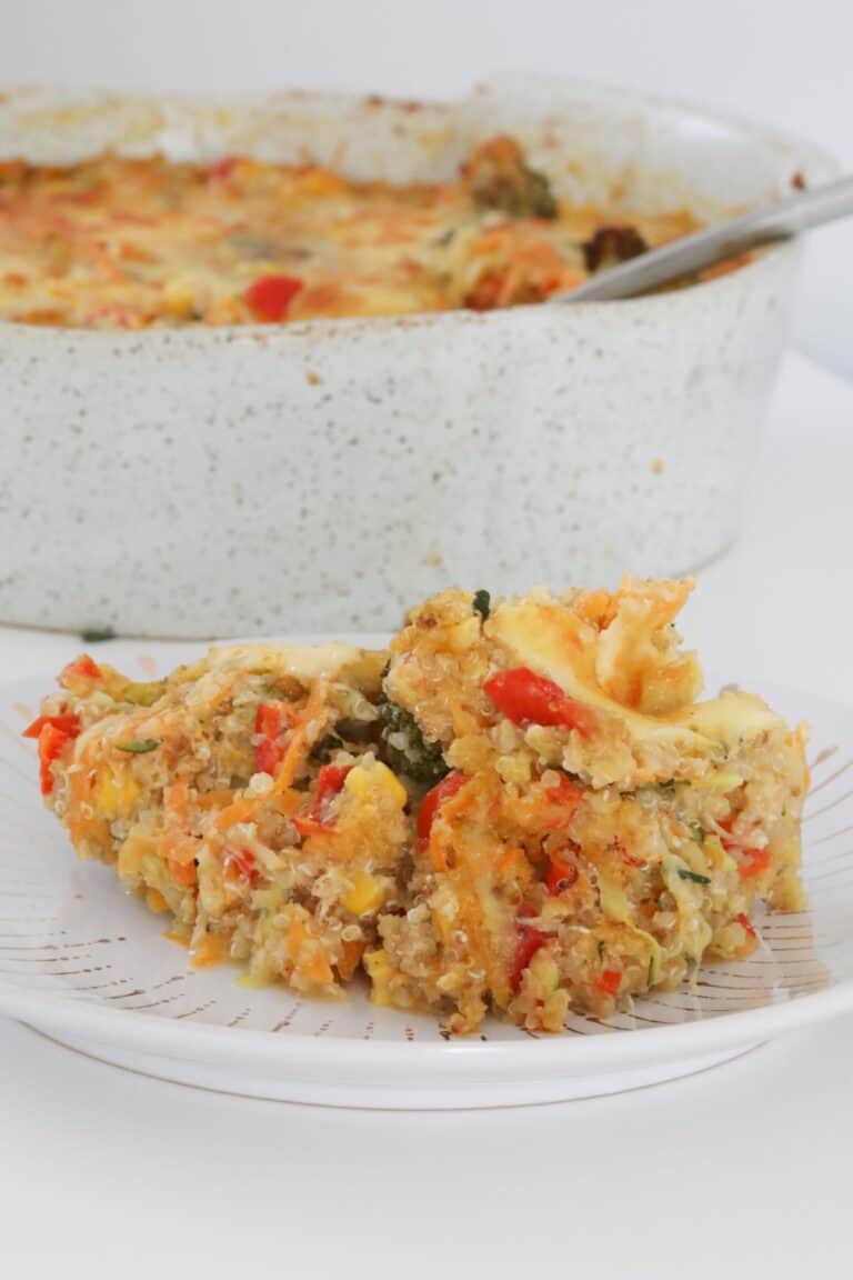 Quinoa Bake with Vegetables - Bake Play Smile