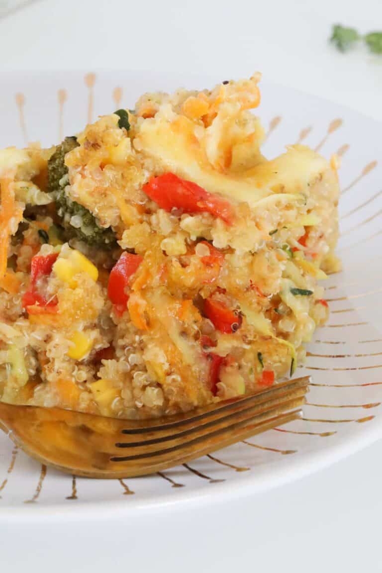 Quinoa Bake with Vegetables Bake Play Smile