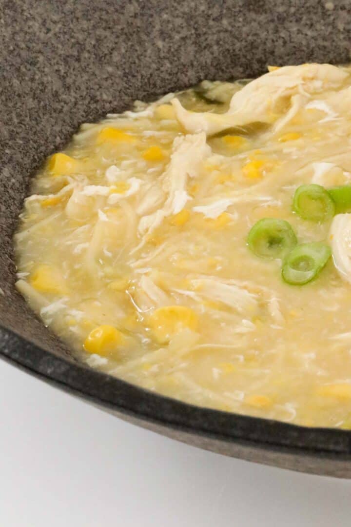Chicken, Corn And Noodle Soup | 30 Minute Recipe - Bake Play Smile
