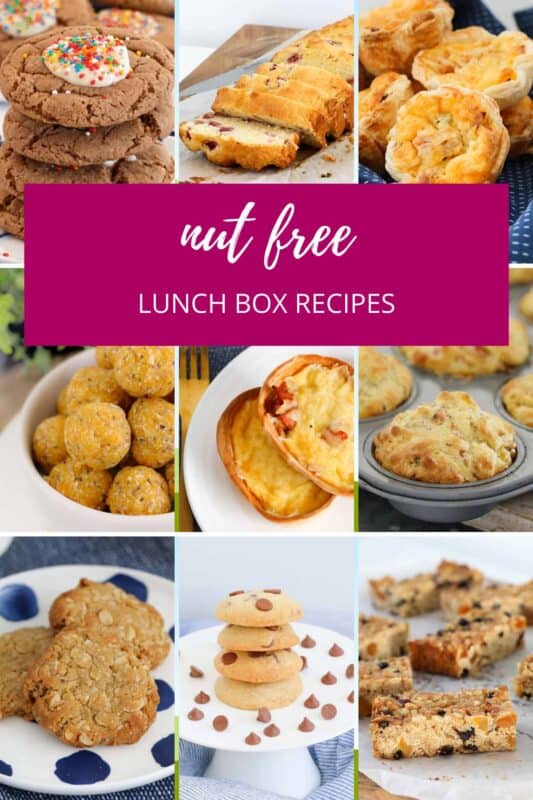 Nut Free Lunch Box Recipes - Bake Play Smile