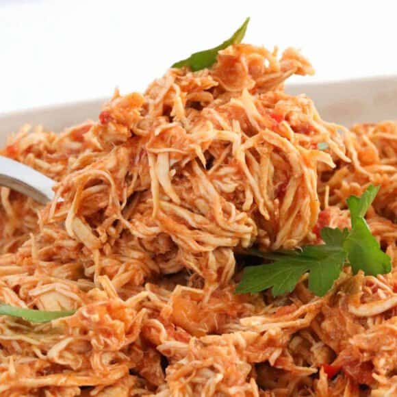 Slow Cooker Mexican Shredded Chicken