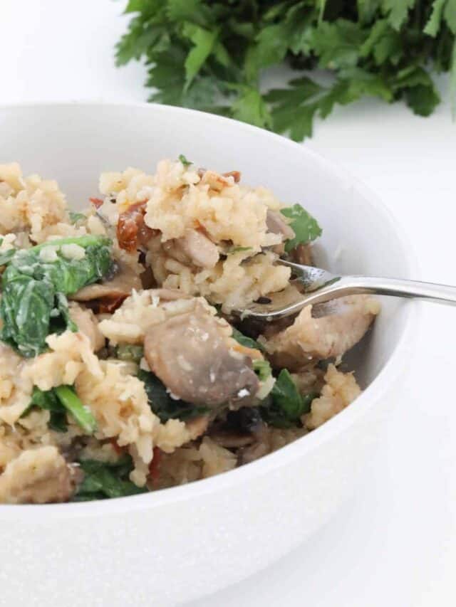 Slow Cooker Risotto - Bake Play Smile