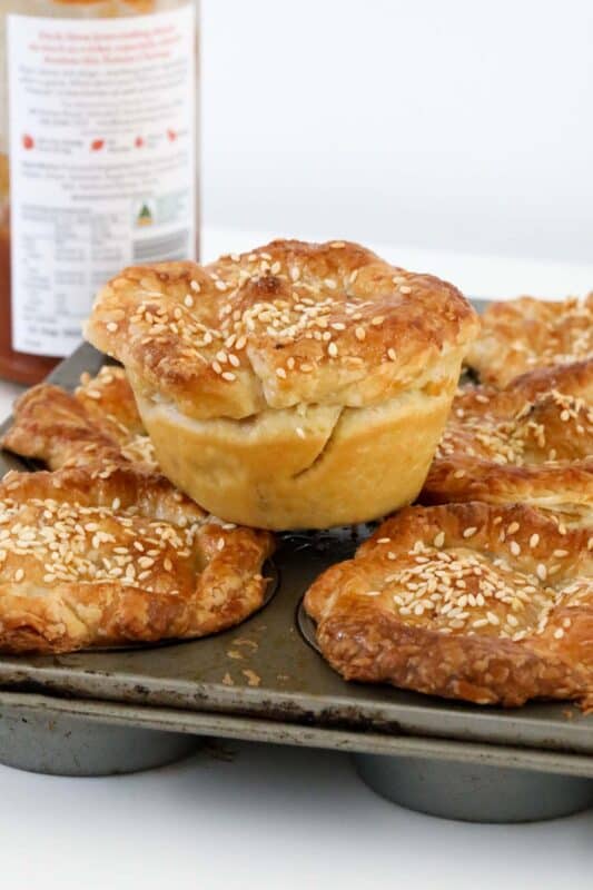 Easy Chicken and Leek Pies with Bacon Bake Play Smile