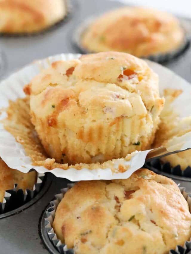 Ham & Corn Muffins Bake Play Smile