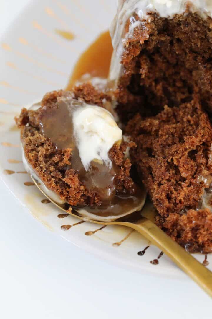 Mini Sticky Date Puddings with Caramel Sauce - Bake Play Smile