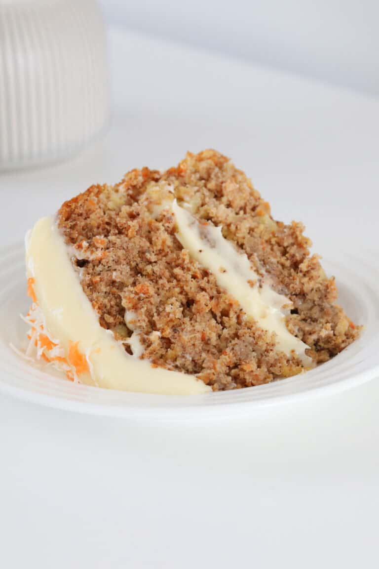 Thermomix Carrot Cake with Cream Cheese Frosting - Bake Play Smile