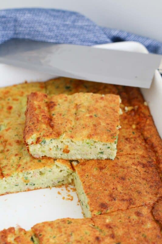 Quick & Easy Zucchini Slice Family Favourite Bake Play Smile
