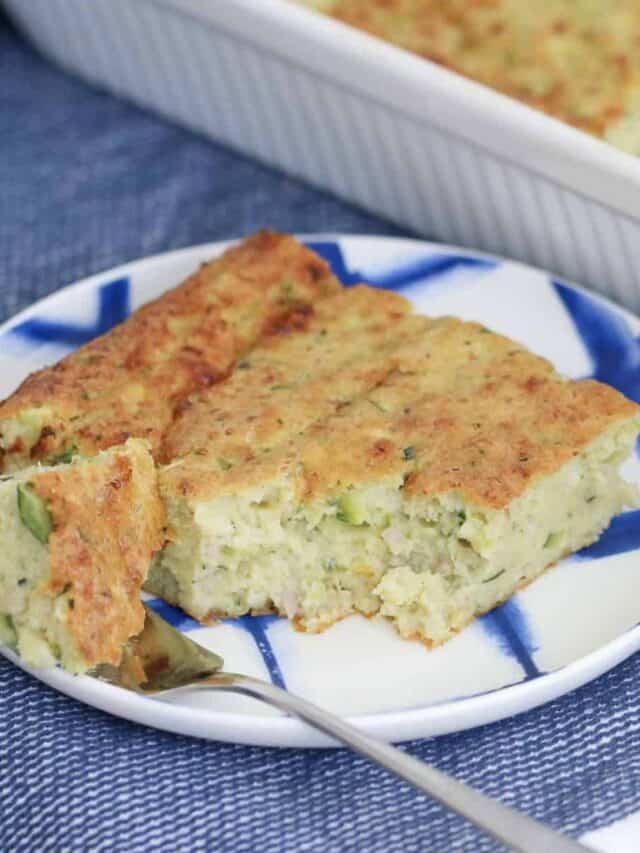 Thermomix Zucchini Slice Bake Play Smile