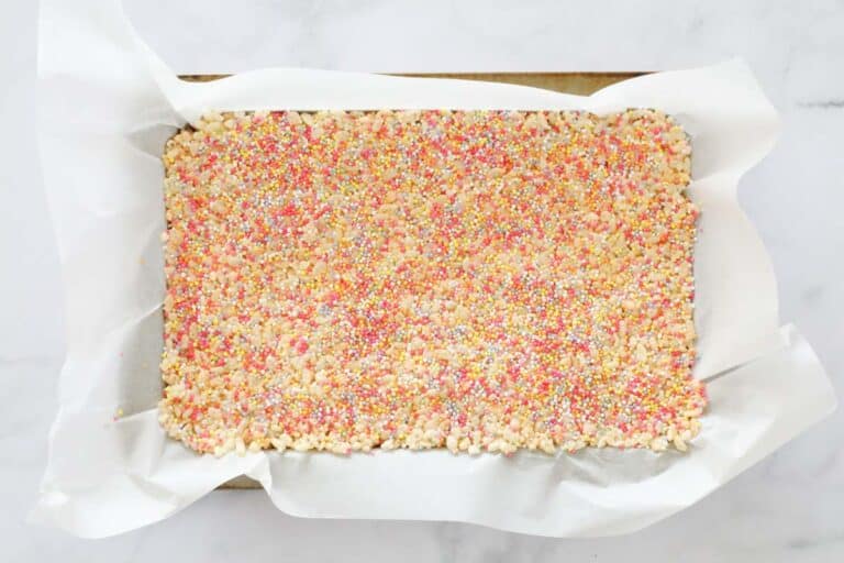Rice Bubble Marshmallow Slice 3 Ingredient Rice Krispie Treats Bake