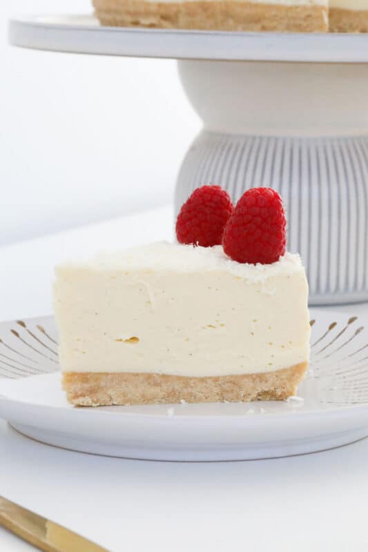 White Chocolate Cheesecake | No Bake - Bake Play Smile