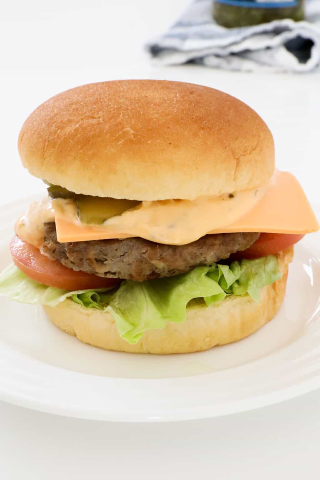 Easy Homemade Beef Patty Burgers Bake Play Smile