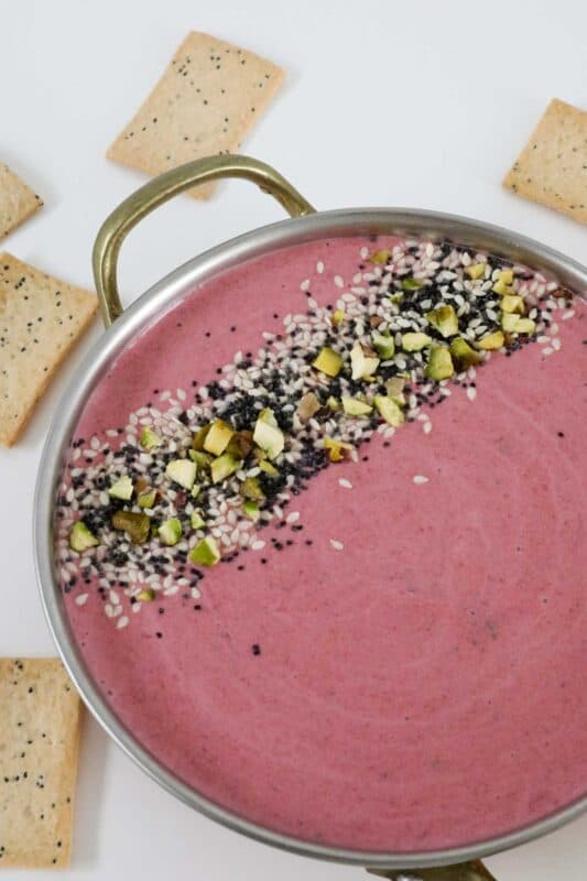 Healthy Beetroot Dip Bake Play Smile